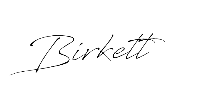 You should practise on your own different ways (Antro_Vectra) to write your name (Birkett) in signature. don't let someone else do it for you. Birkett signature style 6 images and pictures png