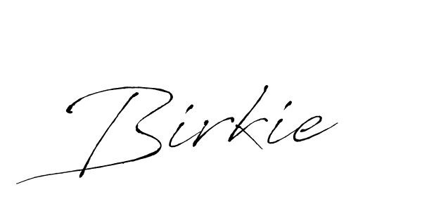 Birkie stylish signature style. Best Handwritten Sign (Antro_Vectra) for my name. Handwritten Signature Collection Ideas for my name Birkie. Birkie signature style 6 images and pictures png