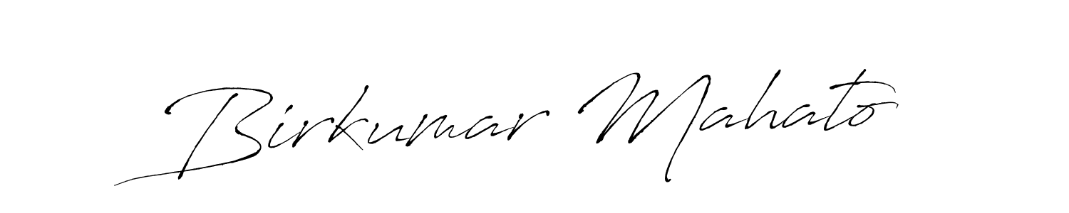 How to make Birkumar Mahato signature? Antro_Vectra is a professional autograph style. Create handwritten signature for Birkumar Mahato name. Birkumar Mahato signature style 6 images and pictures png