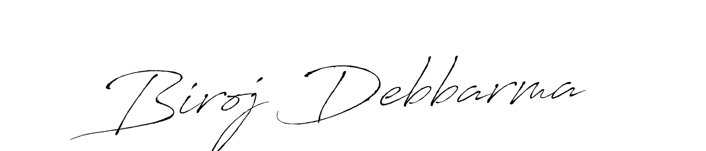 Create a beautiful signature design for name Biroj Debbarma. With this signature (Antro_Vectra) fonts, you can make a handwritten signature for free. Biroj Debbarma signature style 6 images and pictures png