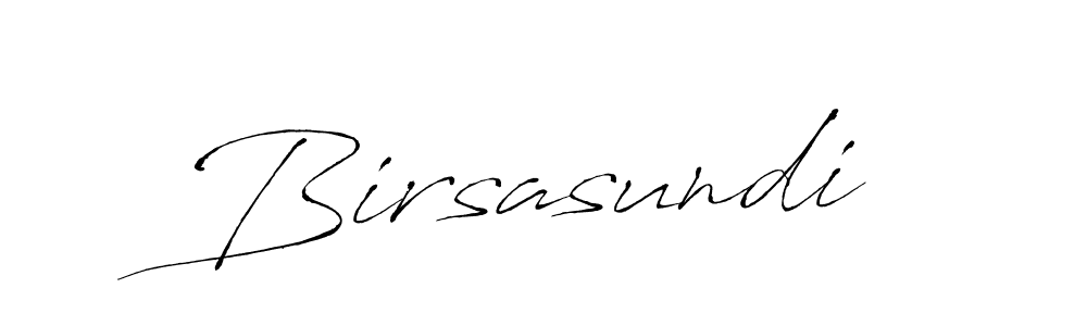 How to make Birsasundi signature? Antro_Vectra is a professional autograph style. Create handwritten signature for Birsasundi name. Birsasundi signature style 6 images and pictures png