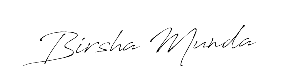 Birsha Munda stylish signature style. Best Handwritten Sign (Antro_Vectra) for my name. Handwritten Signature Collection Ideas for my name Birsha Munda. Birsha Munda signature style 6 images and pictures png