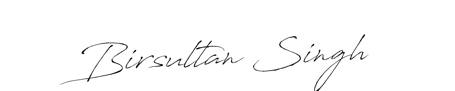 How to make Birsultan Singh signature? Antro_Vectra is a professional autograph style. Create handwritten signature for Birsultan Singh name. Birsultan Singh signature style 6 images and pictures png