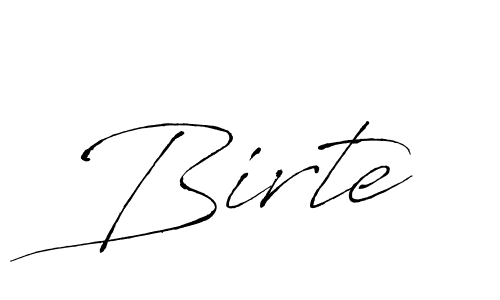 How to make Birte signature? Antro_Vectra is a professional autograph style. Create handwritten signature for Birte name. Birte signature style 6 images and pictures png