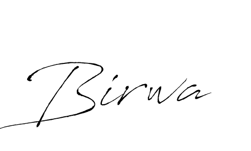 How to make Birwa name signature. Use Antro_Vectra style for creating short signs online. This is the latest handwritten sign. Birwa signature style 6 images and pictures png