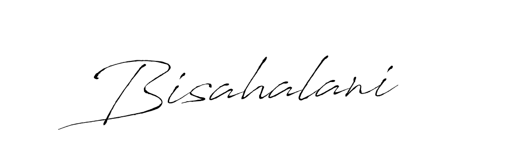 Use a signature maker to create a handwritten signature online. With this signature software, you can design (Antro_Vectra) your own signature for name Bisahalani. Bisahalani signature style 6 images and pictures png