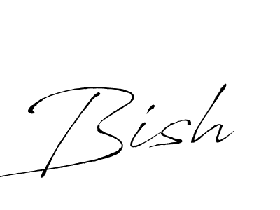 Create a beautiful signature design for name Bish. With this signature (Antro_Vectra) fonts, you can make a handwritten signature for free. Bish signature style 6 images and pictures png