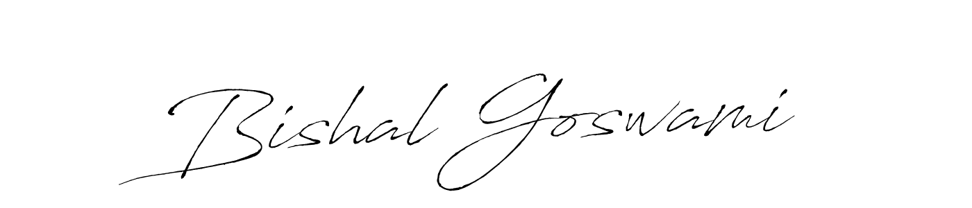 Use a signature maker to create a handwritten signature online. With this signature software, you can design (Antro_Vectra) your own signature for name Bishal Goswami. Bishal Goswami signature style 6 images and pictures png