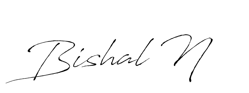 Similarly Antro_Vectra is the best handwritten signature design. Signature creator online .You can use it as an online autograph creator for name Bishal N. Bishal N signature style 6 images and pictures png