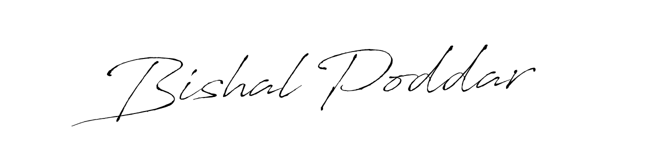 Bishal Poddar stylish signature style. Best Handwritten Sign (Antro_Vectra) for my name. Handwritten Signature Collection Ideas for my name Bishal Poddar. Bishal Poddar signature style 6 images and pictures png