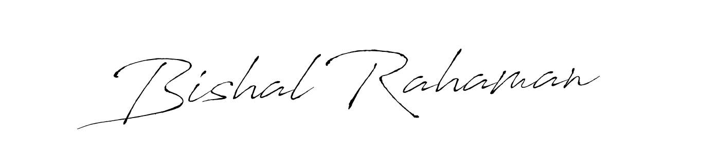 Also we have Bishal Rahaman name is the best signature style. Create professional handwritten signature collection using Antro_Vectra autograph style. Bishal Rahaman signature style 6 images and pictures png