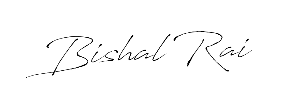 Use a signature maker to create a handwritten signature online. With this signature software, you can design (Antro_Vectra) your own signature for name Bishal Rai. Bishal Rai signature style 6 images and pictures png