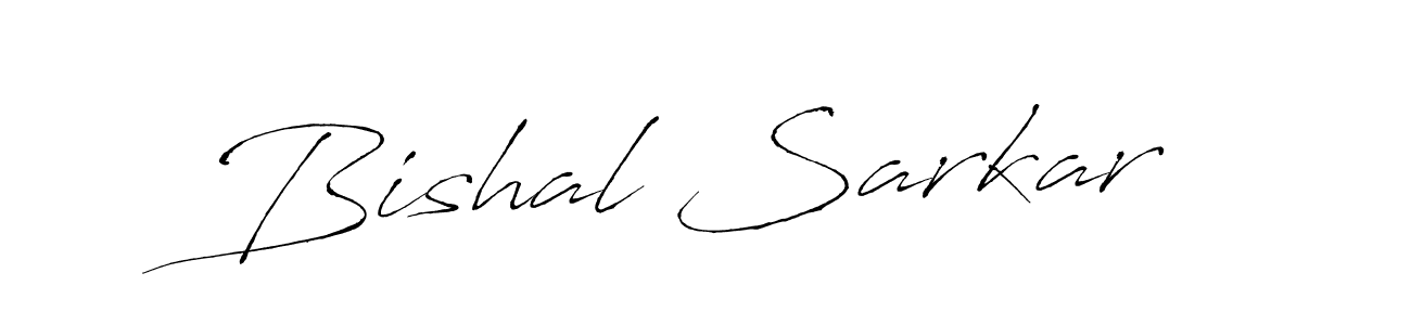 How to make Bishal Sarkar signature? Antro_Vectra is a professional autograph style. Create handwritten signature for Bishal Sarkar name. Bishal Sarkar signature style 6 images and pictures png