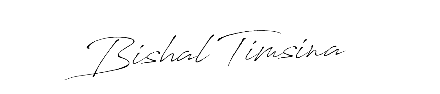 Antro_Vectra is a professional signature style that is perfect for those who want to add a touch of class to their signature. It is also a great choice for those who want to make their signature more unique. Get Bishal Timsina name to fancy signature for free. Bishal Timsina signature style 6 images and pictures png