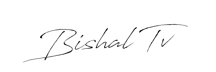 It looks lik you need a new signature style for name Bishal Tv. Design unique handwritten (Antro_Vectra) signature with our free signature maker in just a few clicks. Bishal Tv signature style 6 images and pictures png