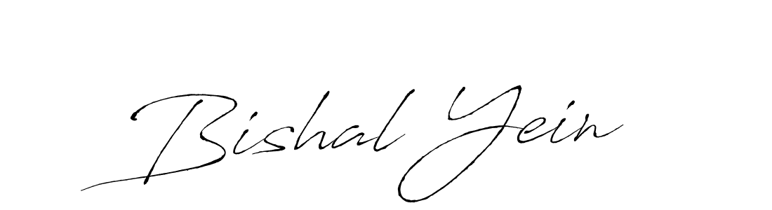 How to make Bishal Yein signature? Antro_Vectra is a professional autograph style. Create handwritten signature for Bishal Yein name. Bishal Yein signature style 6 images and pictures png