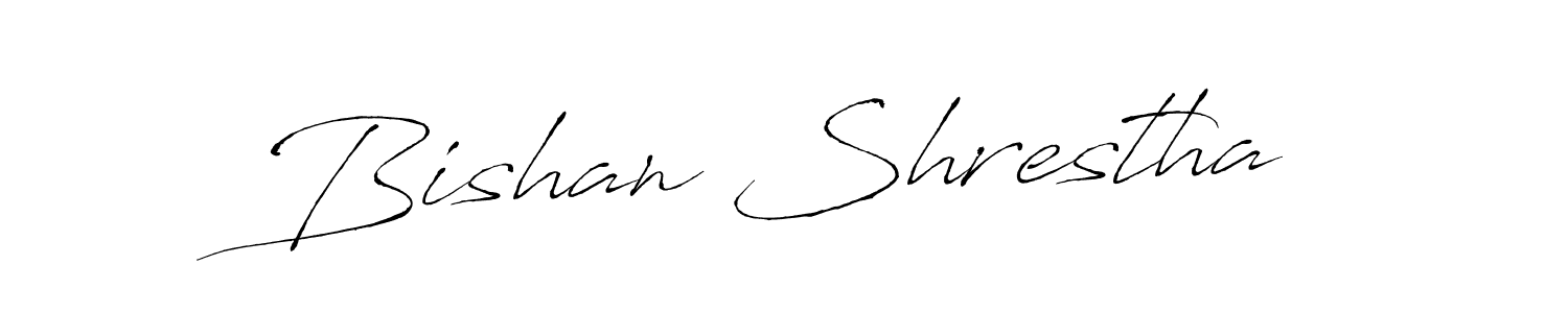 Make a beautiful signature design for name Bishan Shrestha. Use this online signature maker to create a handwritten signature for free. Bishan Shrestha signature style 6 images and pictures png