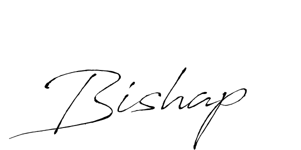 Use a signature maker to create a handwritten signature online. With this signature software, you can design (Antro_Vectra) your own signature for name Bishap. Bishap signature style 6 images and pictures png