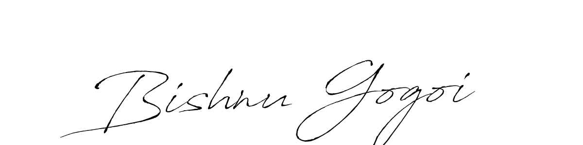 Bishnu Gogoi stylish signature style. Best Handwritten Sign (Antro_Vectra) for my name. Handwritten Signature Collection Ideas for my name Bishnu Gogoi. Bishnu Gogoi signature style 6 images and pictures png