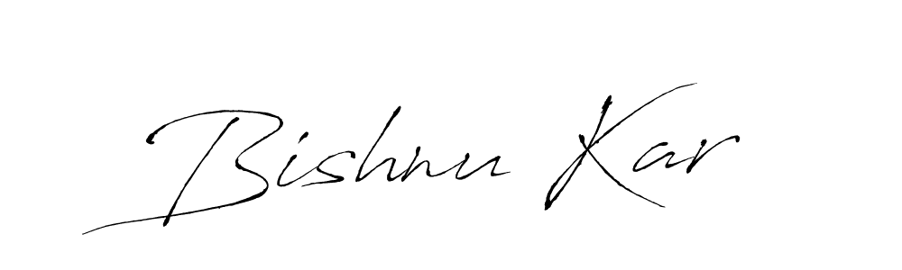 You should practise on your own different ways (Antro_Vectra) to write your name (Bishnu Kar) in signature. don't let someone else do it for you. Bishnu Kar signature style 6 images and pictures png