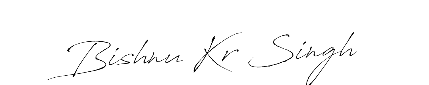 if you are searching for the best signature style for your name Bishnu Kr Singh. so please give up your signature search. here we have designed multiple signature styles  using Antro_Vectra. Bishnu Kr Singh signature style 6 images and pictures png