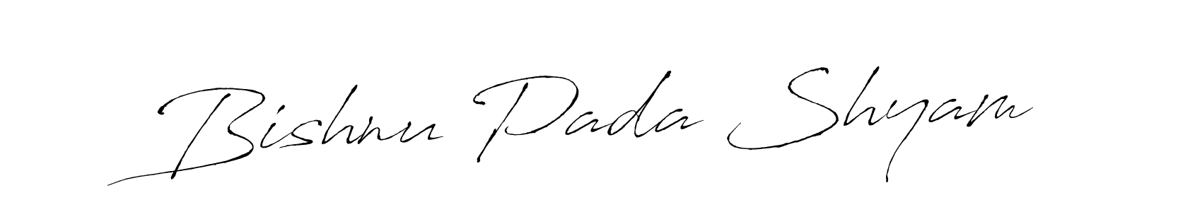 if you are searching for the best signature style for your name Bishnu Pada Shyam. so please give up your signature search. here we have designed multiple signature styles  using Antro_Vectra. Bishnu Pada Shyam signature style 6 images and pictures png