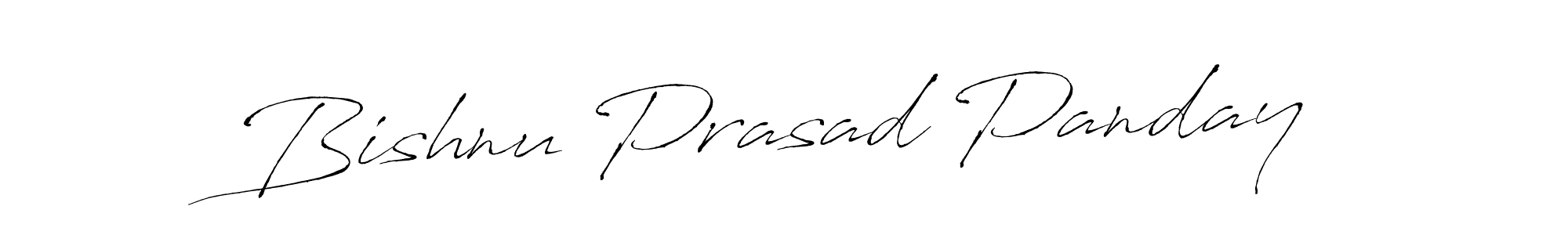 You should practise on your own different ways (Antro_Vectra) to write your name (Bishnu Prasad Panday) in signature. don't let someone else do it for you. Bishnu Prasad Panday signature style 6 images and pictures png