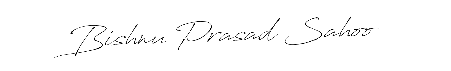How to make Bishnu Prasad Sahoo signature? Antro_Vectra is a professional autograph style. Create handwritten signature for Bishnu Prasad Sahoo name. Bishnu Prasad Sahoo signature style 6 images and pictures png