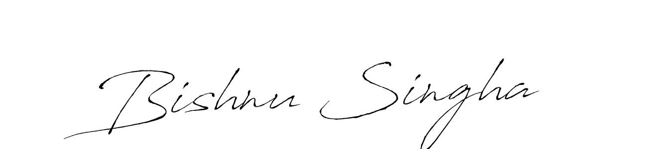 Use a signature maker to create a handwritten signature online. With this signature software, you can design (Antro_Vectra) your own signature for name Bishnu Singha. Bishnu Singha signature style 6 images and pictures png