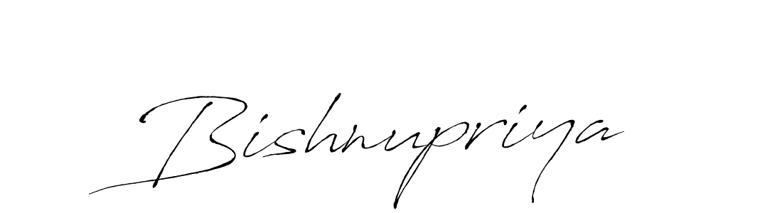 Make a beautiful signature design for name Bishnupriya. With this signature (Antro_Vectra) style, you can create a handwritten signature for free. Bishnupriya signature style 6 images and pictures png