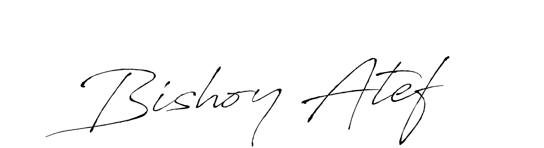 It looks lik you need a new signature style for name Bishoy Atef. Design unique handwritten (Antro_Vectra) signature with our free signature maker in just a few clicks. Bishoy Atef signature style 6 images and pictures png