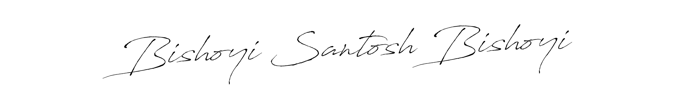 The best way (Antro_Vectra) to make a short signature is to pick only two or three words in your name. The name Bishoyi Santosh Bishoyi include a total of six letters. For converting this name. Bishoyi Santosh Bishoyi signature style 6 images and pictures png
