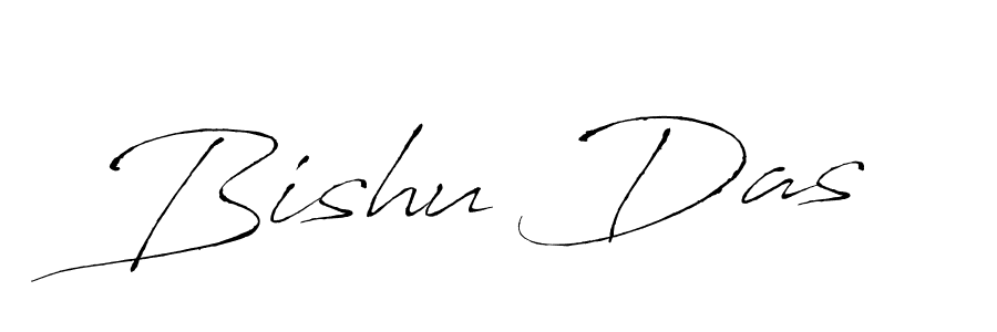 How to make Bishu Das name signature. Use Antro_Vectra style for creating short signs online. This is the latest handwritten sign. Bishu Das signature style 6 images and pictures png