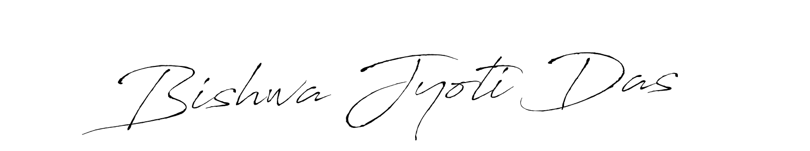 Make a beautiful signature design for name Bishwa Jyoti Das. With this signature (Antro_Vectra) style, you can create a handwritten signature for free. Bishwa Jyoti Das signature style 6 images and pictures png