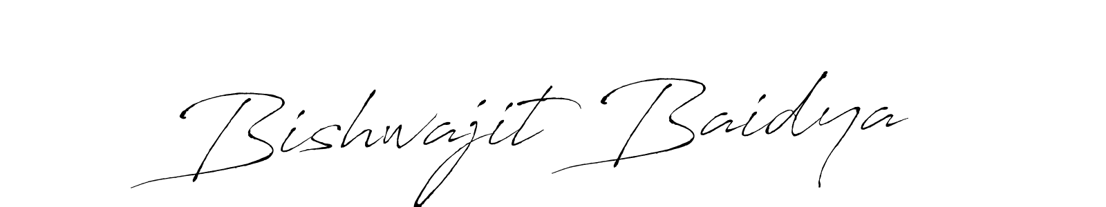 Use a signature maker to create a handwritten signature online. With this signature software, you can design (Antro_Vectra) your own signature for name Bishwajit Baidya. Bishwajit Baidya signature style 6 images and pictures png