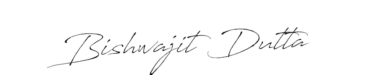 Design your own signature with our free online signature maker. With this signature software, you can create a handwritten (Antro_Vectra) signature for name Bishwajit Dutta. Bishwajit Dutta signature style 6 images and pictures png