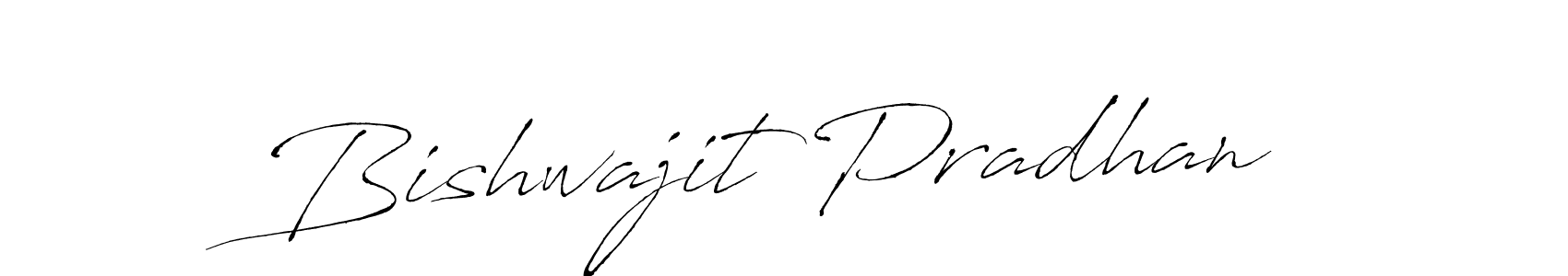 How to make Bishwajit Pradhan signature? Antro_Vectra is a professional autograph style. Create handwritten signature for Bishwajit Pradhan name. Bishwajit Pradhan signature style 6 images and pictures png