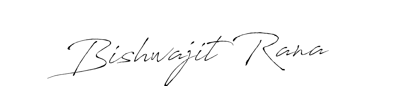 Design your own signature with our free online signature maker. With this signature software, you can create a handwritten (Antro_Vectra) signature for name Bishwajit Rana. Bishwajit Rana signature style 6 images and pictures png