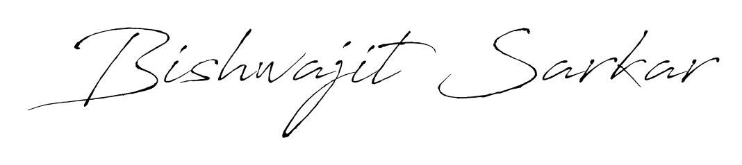 Designed for modern professionals: Bishwajit Sarkar name signature crafted with Antro_Vectra script. Ready for digital PDF workflows. Bishwajit Sarkar signature style 6 images and pictures png