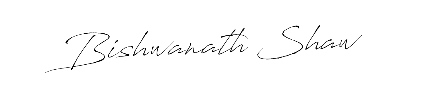 The best way (Antro_Vectra) to make a short signature is to pick only two or three words in your name. The name Bishwanath Shaw include a total of six letters. For converting this name. Bishwanath Shaw signature style 6 images and pictures png