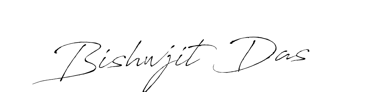 Make a beautiful signature design for name Bishwjit Das. With this signature (Antro_Vectra) style, you can create a handwritten signature for free. Bishwjit Das signature style 6 images and pictures png