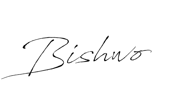Bishwo stylish signature style. Best Handwritten Sign (Antro_Vectra) for my name. Handwritten Signature Collection Ideas for my name Bishwo. Bishwo signature style 6 images and pictures png