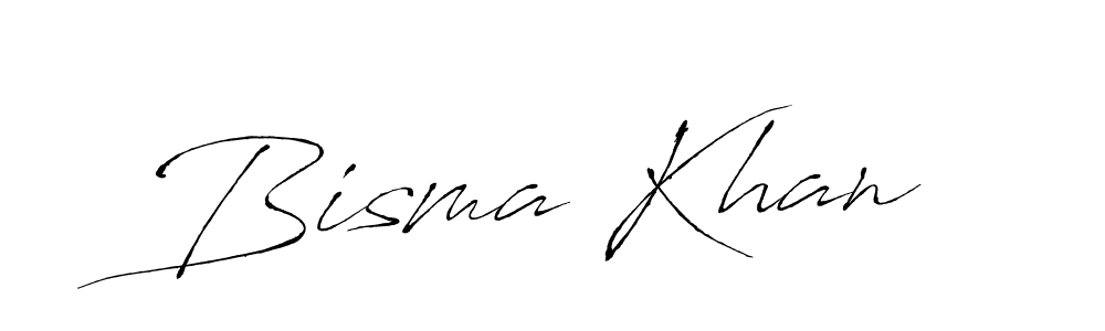 How to make Bisma Khan signature? Antro_Vectra is a professional autograph style. Create handwritten signature for Bisma Khan name. Bisma Khan signature style 6 images and pictures png