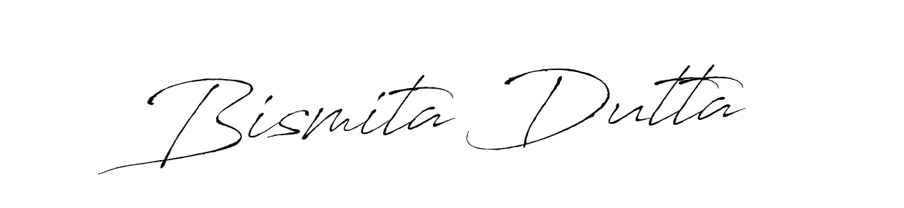 You should practise on your own different ways (Antro_Vectra) to write your name (Bismita Dutta) in signature. don't let someone else do it for you. Bismita Dutta signature style 6 images and pictures png