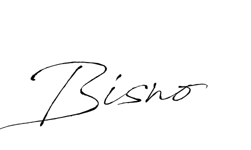 Bisno stylish signature style. Best Handwritten Sign (Antro_Vectra) for my name. Handwritten Signature Collection Ideas for my name Bisno. Bisno signature style 6 images and pictures png