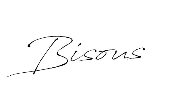 if you are searching for the best signature style for your name Bisous. so please give up your signature search. here we have designed multiple signature styles  using Antro_Vectra. Bisous signature style 6 images and pictures png
