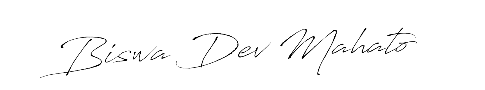 Biswa Dev Mahato stylish signature style. Best Handwritten Sign (Antro_Vectra) for my name. Handwritten Signature Collection Ideas for my name Biswa Dev Mahato. Biswa Dev Mahato signature style 6 images and pictures png