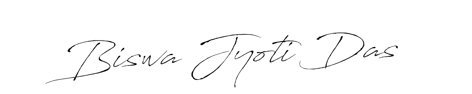How to make Biswa Jyoti Das name signature. Use Antro_Vectra style for creating short signs online. This is the latest handwritten sign. Biswa Jyoti Das signature style 6 images and pictures png
