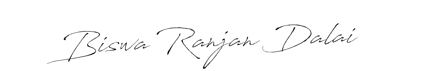 Create a beautiful signature design for name Biswa Ranjan Dalai. With this signature (Antro_Vectra) fonts, you can make a handwritten signature for free. Biswa Ranjan Dalai signature style 6 images and pictures png