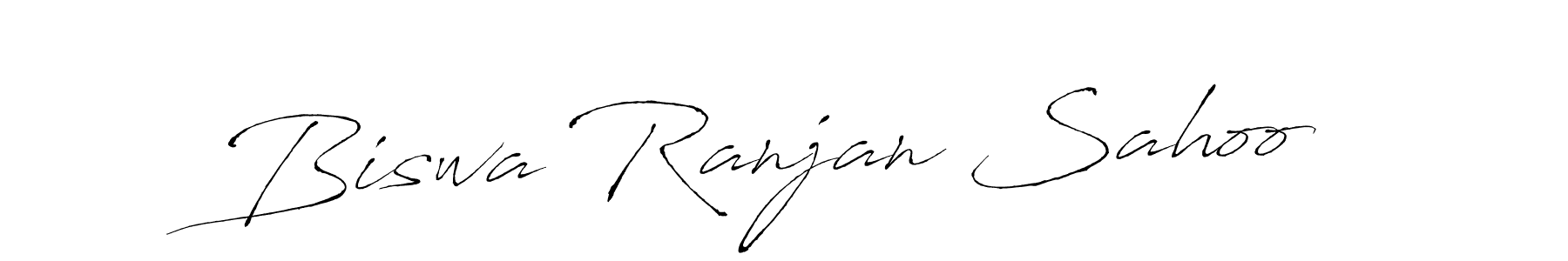 Make a beautiful signature design for name Biswa Ranjan Sahoo. With this signature (Antro_Vectra) style, you can create a handwritten signature for free. Biswa Ranjan Sahoo signature style 6 images and pictures png